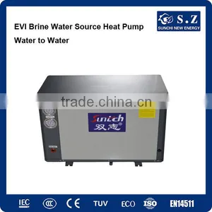 Cold Weather -25C Winter Floor/ Radiator Heating Room Glycol Loop 10kw/15kw/20kw/25kw Brine Water to Water Heat Pump 16 kw thumbnail-1