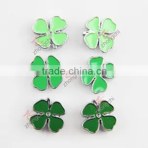 Zinc Alloy Material Lucky Clover Charm for Bracelet (JP08) thumbnail-1