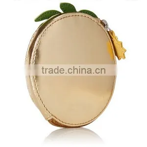 Gold Strawberry Shaped Takeaway Zip Coin Purse thumbnail-6