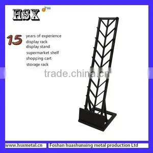 Metal Floor Carpet Display Rack Floor Rack HSX-FR002 Metal Stand Racking Supermarket Stands thumbnail-4