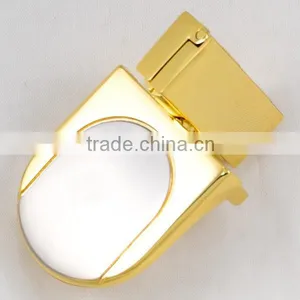 Stainless Gold Clear Crystal Buckle thumbnail-4