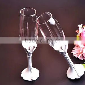 High Fashion Romantic Wedding Glass High-grade Glass Goblet Champagne Wine Cup thumbnail-2