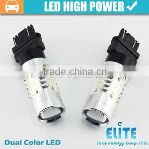 Newest!!! LED High Power Two Dual Double Color 3157 Led Reversing Light Turn Light thumbnail-6