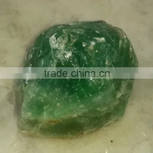 Natural Green Fluorite Rough Gemstone Fine Quality Emerald Like Looks thumbnail-1