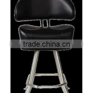 304 Stainless Steel Leather Casino Chair Bar Stool thumbnail-1