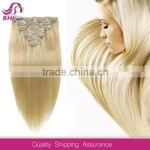 How Much Are Thick Human Cheap Best Indian Remy Clip In Hair Extensions thumbnail-1