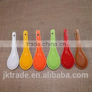 Cheap Bulk Creamic Coffee Spoon/ Porcelain Soup Spoon thumbnail-6