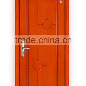 FuXiang Door China Wooden Interior Door,wood Glass Door Design,morden Wood Design Door thumbnail-1