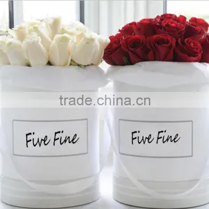 Custom Luxury Cardboard Paper Single Flower Gift Box Packing Factory in China thumbnail-1