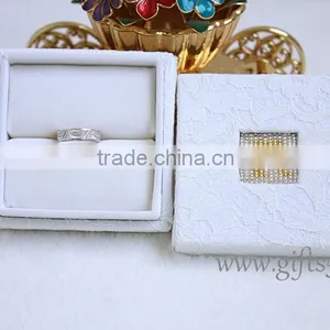 Handmade Unique Bead Wedding Ring Box With Beaded Name Plate of R thumbnail-1