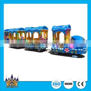 2016 New Product Used Amusement Park Rides Elephant Track Train For Kids / Adults thumbnail-3