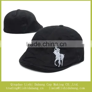 100%cotton Twill Peaked Cap Beret Cap thumbnail-1