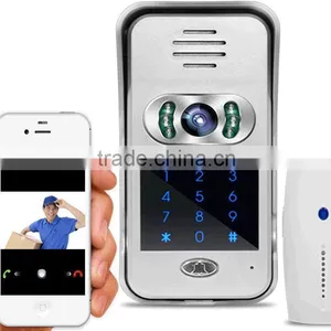 WIFI Visual Intercom Doorbell Video Door Phone IP WI-FI Camera For IOS Android Smart Phones thumbnail-1