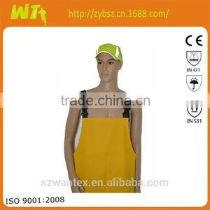 Pvc Bib Pants Working Pants Safety Rainsuits thumbnail-1