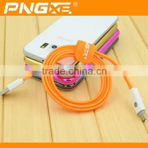 Wholesale PNGXE High Quality Fast Charging Flat Reversible Micro Usb Cable for Iphone Magnet Usb Cable thumbnail-1