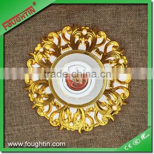 E27 Lamp Holder Big Base Golden Flower Type Electrical Lamp Holder Bracket thumbnail-5