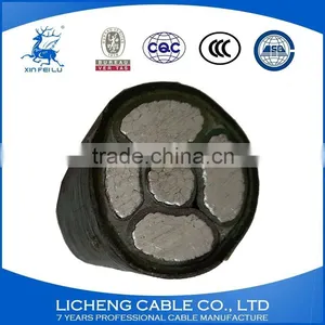 3*150+2*70mm2- Aluminum 5 Core China Cable Manufacturer XLPE Insulated PVC Sheathed Construction Power Cable-YJLV thumbnail-1