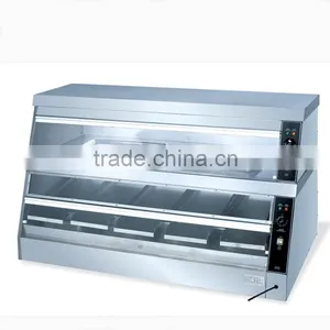 Best Quality Glass Warming Showcase / Food Warming Showcase / Glass Food Warmer Display Showcase thumbnail-1