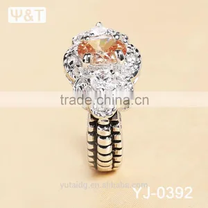 Jingli Jewelry Fashion Flower Shaped Wedding Ring For Women (YJ-392) thumbnail-3
