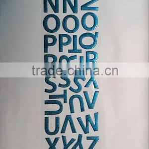 Puffy Letter Ticker and Glitter Sticker thumbnail-1