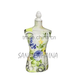 Plant Printing Elastic Fabric Female Mannequin thumbnail-1