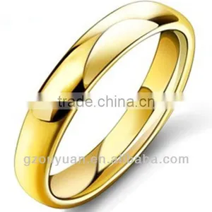 2013 New Trendy Wholesale Tungsten Ring , Direct Factory Fashion Accessories for Men,gold-plated Jewelry thumbnail-1