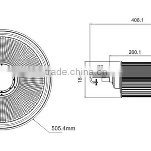 150W LED Mining Lamp With CE ROHS Approved From China thumbnail-3