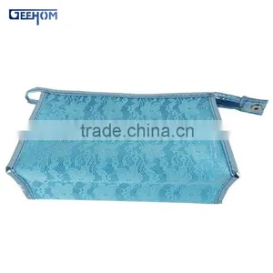 Standup Clear Pvc Zipper Bag With Mesh Lining thumbnail-3