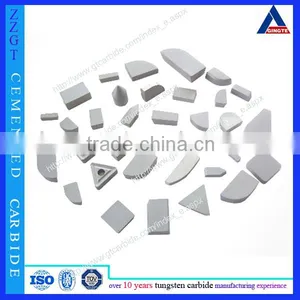 OEM Tungsten Carbide Brazed Tips Cemented Carbide Insert Suppler thumbnail-1