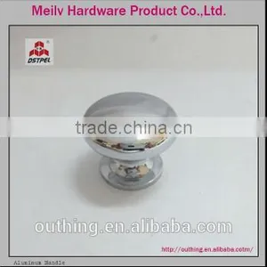 Hot Sale Zinc Alloy Chrome Plated Furniture Cabinet Drawer Kitchen Cabinet Door Knob thumbnail-1