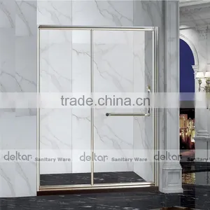 China Suppliers Cheap Shower Cubicle Sliding Glass Door Toilet Sex Shower Room Free Standing Glass Shower Enclosure thumbnail-2