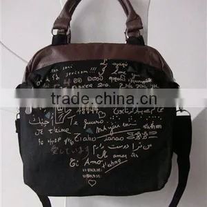 Zhejiang Bags Factory Canvas Shoulder Bag Lady Handbags thumbnail-1