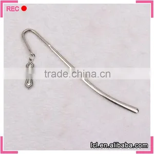 Custom Metal Bookmarks With Pendant, Cross Pendant Metal Bookmarks Wholesale thumbnail-1