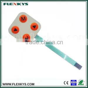 Great Race Embossing Keys Tactile Feedback Poly Dome Membrane Keypad thumbnail-1