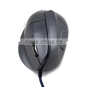 New Ergonomic 5D 2.4G Laptop PC Vertical Wrist Healing Optical Wired Mice Mouse thumbnail-1