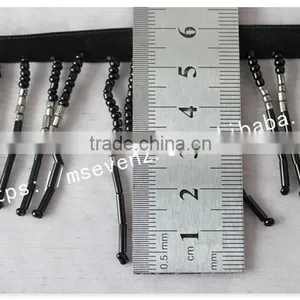 Vogue 6cm Width Handmade Beaded Decorative Fringe Trim Wholesale thumbnail-5