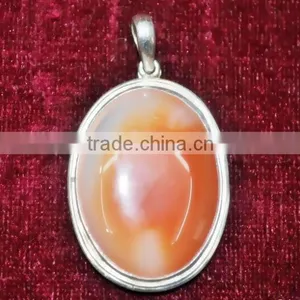 Plain Pendant With Stone thumbnail-1