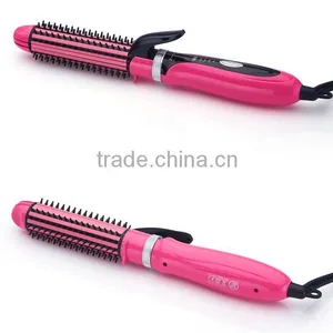 Fast Hair Straightener Brush Heating on Backside Totally New Feature thumbnail-1