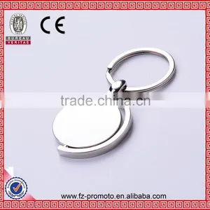 Rotatable Globe Metal Keychain Wholesale thumbnail-3