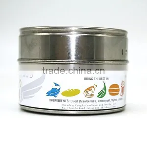 Taste of California-gourmet Spice Blends in Megnetic Stainless Steel Can With 2 Puring Options for Shaking and Pouring thumbnail-3