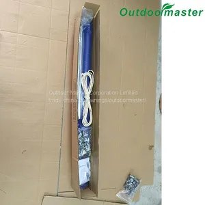 Outdoor 6x2Feet Door Canopy Decorator Blue Manual Window Awning thumbnail-5