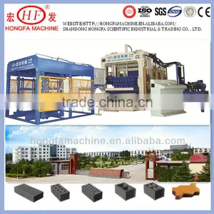 Russhian Advanced Technology Automatic Brick Making Machine,QT10-15 Brick Machinery,automatic Plc Control Block Machine thumbnail-1