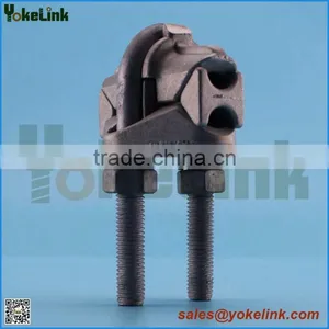 Aluminum Single U Bolt Clamp Loop Dead-end thumbnail-1