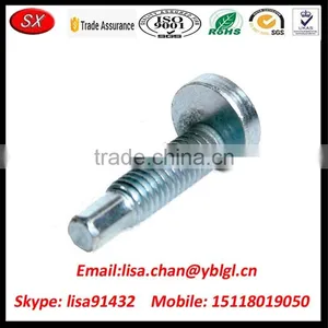 CNC Turning Eccentric Screw With Zinc Plating thumbnail-1