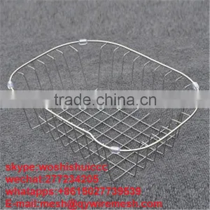 Stainless Steel Mesh Fruit Basket / Kitchen Sieve / Vegetable Storage Basket thumbnail-5