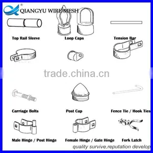 Rod Metal Iron Chain Link Fence/ Galvanized Chain Link Fence Parts Fitting thumbnail-1