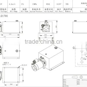 Splitting Wood Machine Power Pack Unit thumbnail-1