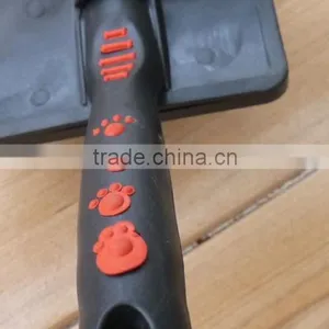 Small Pet Cat Slicker Brush for Pet Grooming thumbnail-5
