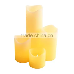 Personalized Handmade Color Painted Decorative LED Flameless Candles thumbnail-1