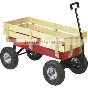 All-Terrain Steel and Wood Wagon thumbnail-1